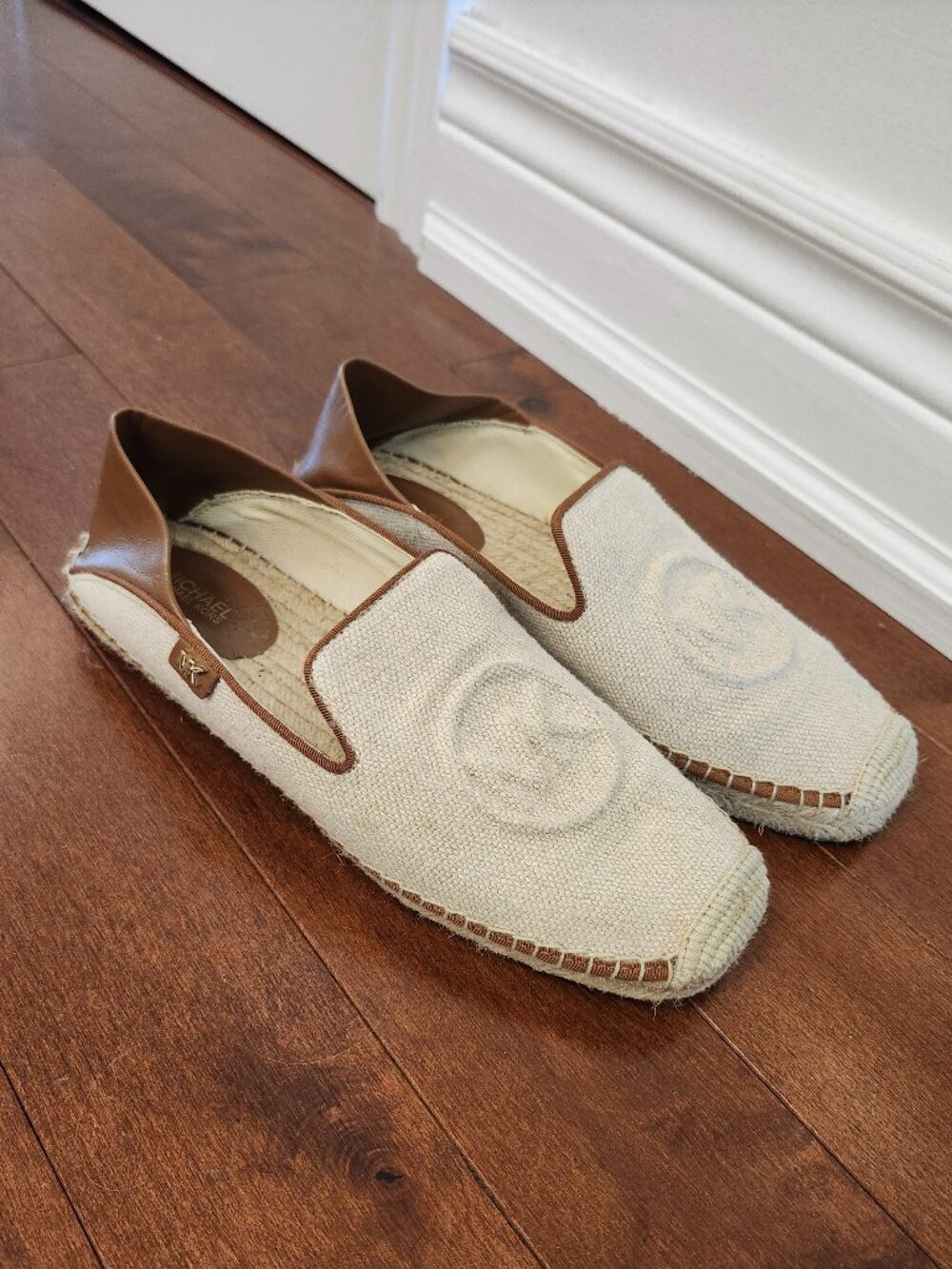 Michael Kors Hastings Espadrille slip on shoes women's size 8.5